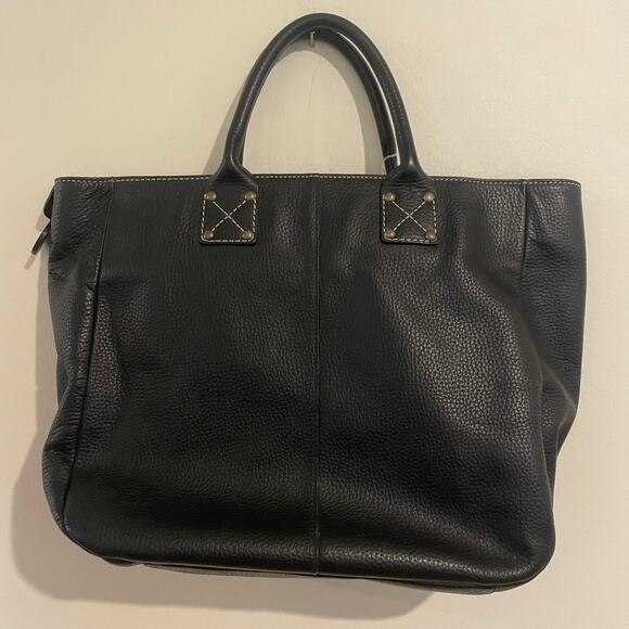 Large Leather Gap Tote - Picture 1 of 3